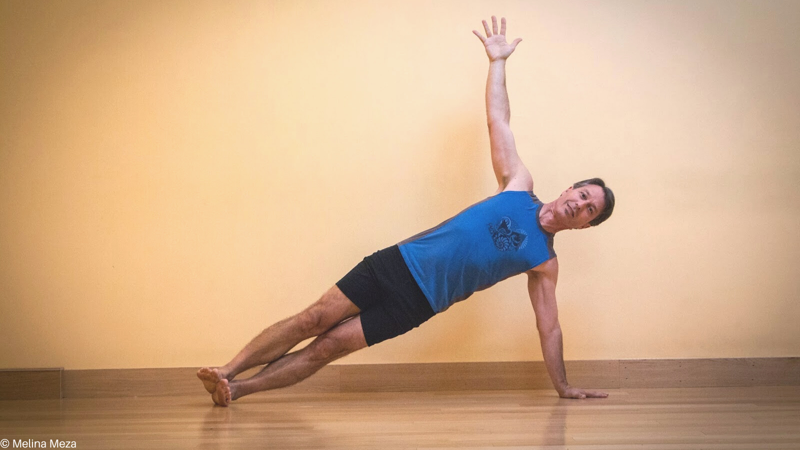 Side Plank Pose or Vasisthasana yoga pose