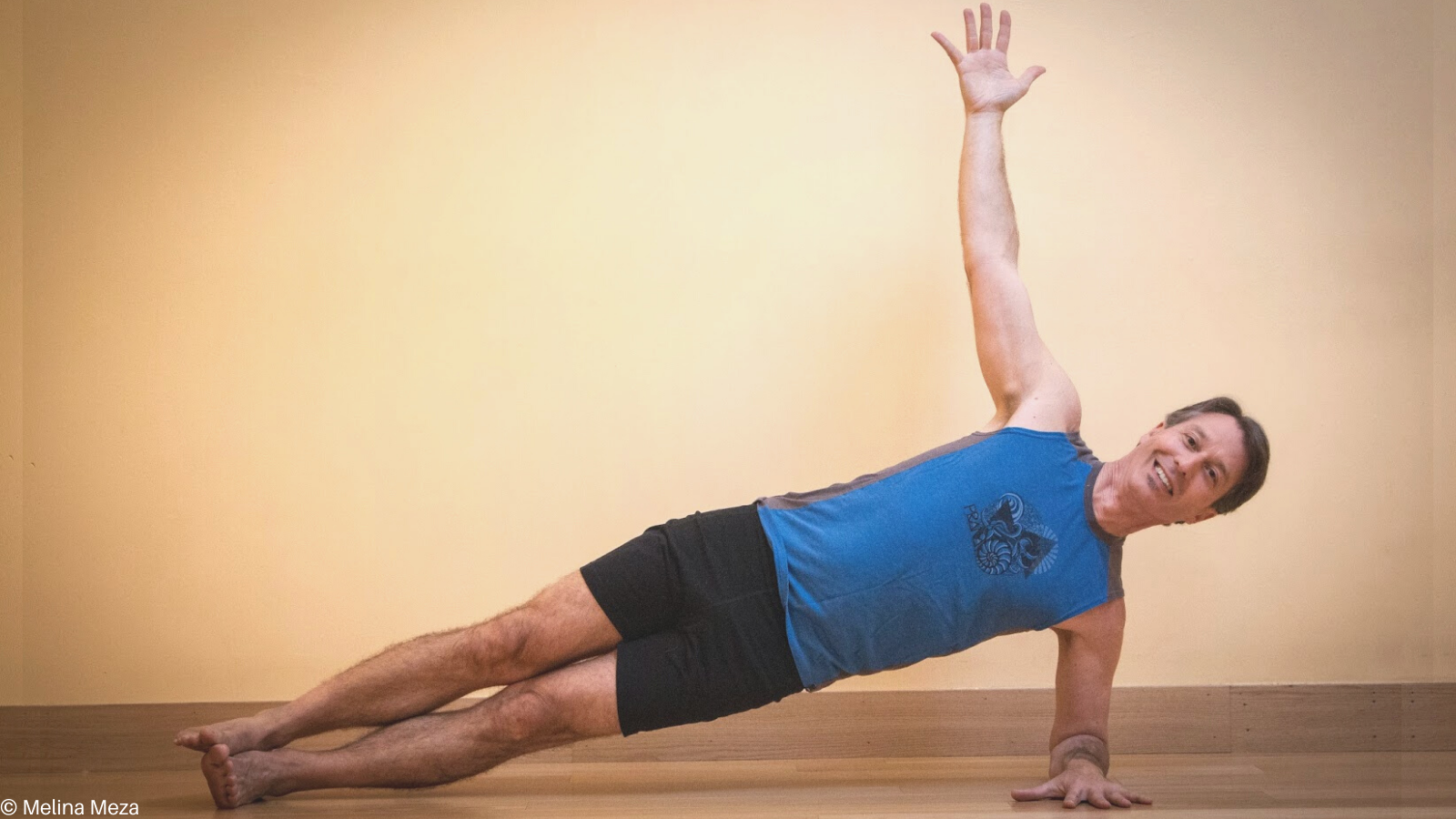 Forearm version of Side Plank Pose or Vasisthasana