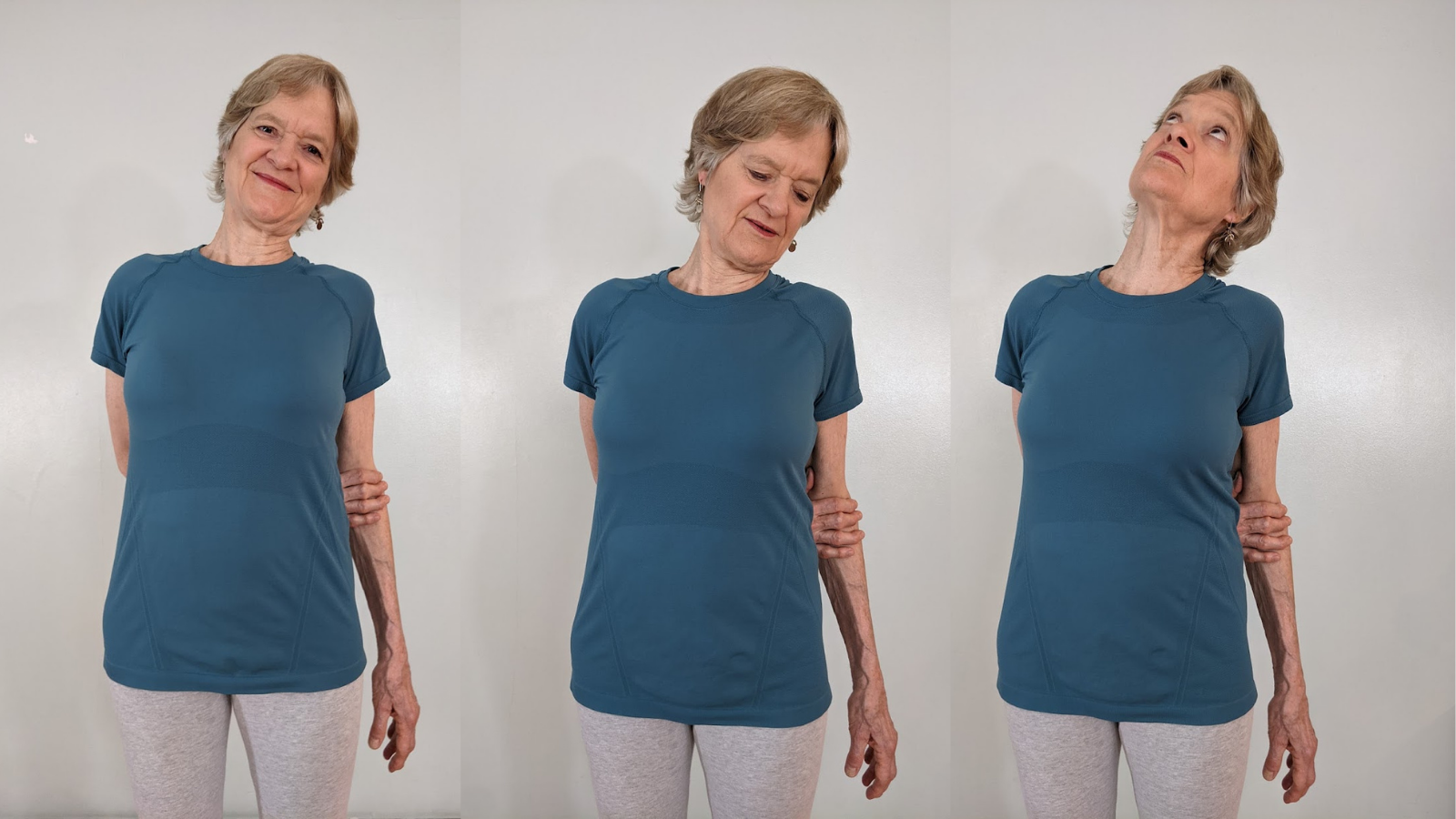 Shoulder exercise to release negative holding and movement problems