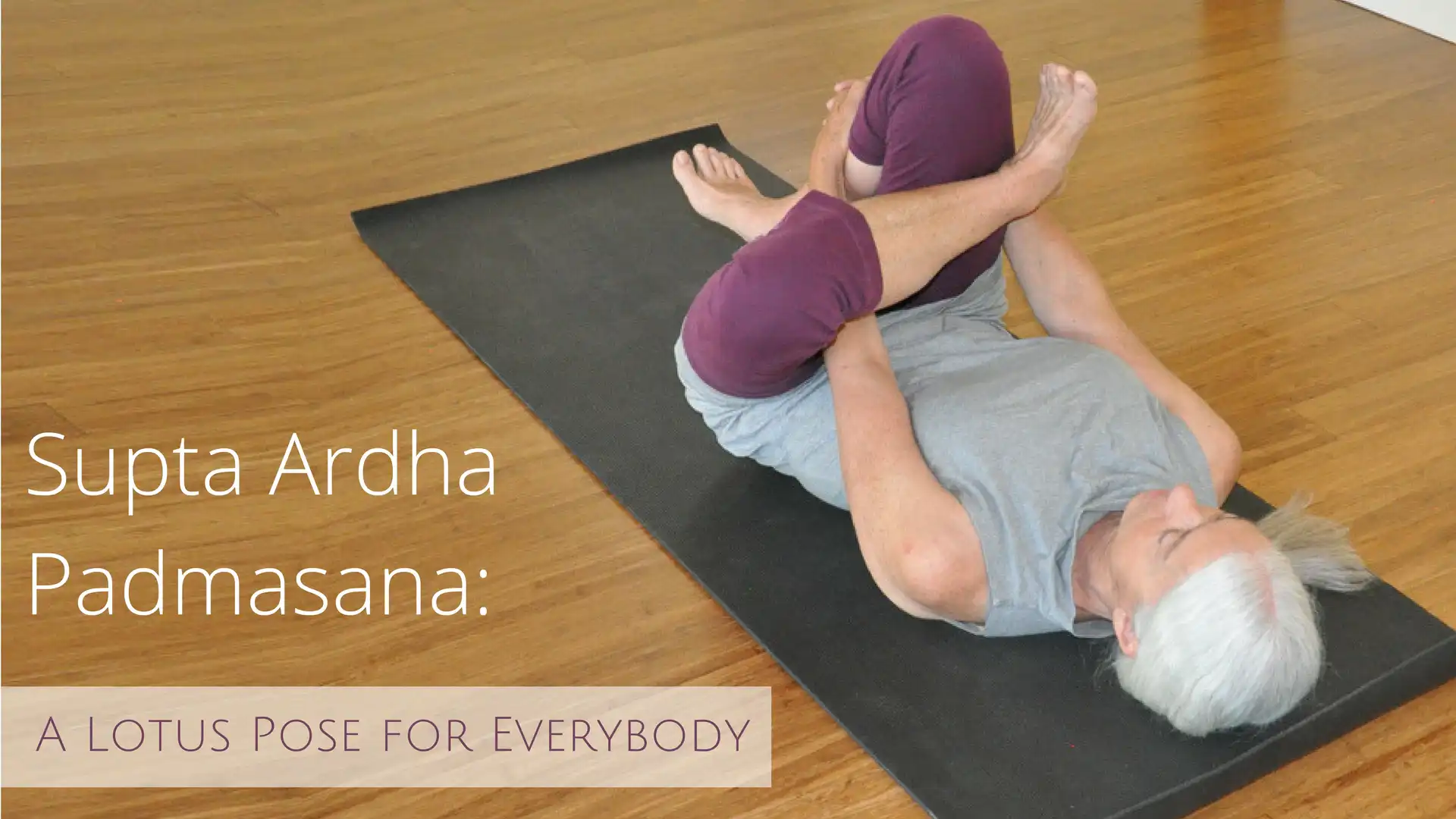 Padmasana or Lotus Prep Flexibility Exercises: Asana Kitchen on Vimeo