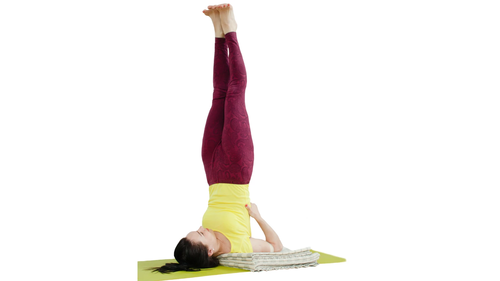 Supported Shoulderstand Pose (Salamba Sarvangasana)