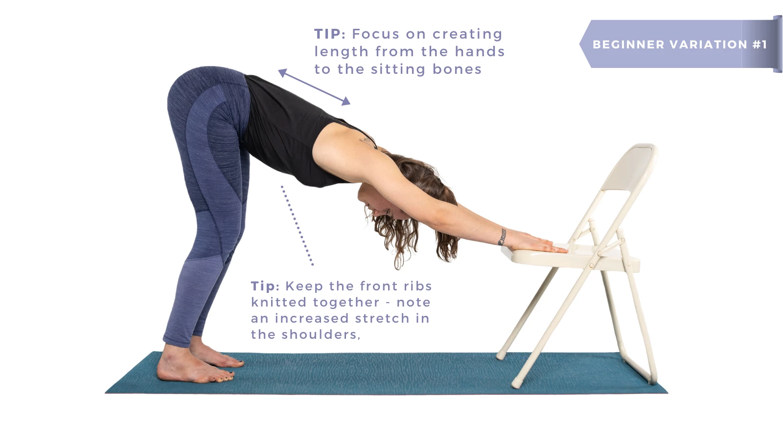 beginner yoga tips for downward facing dog pose