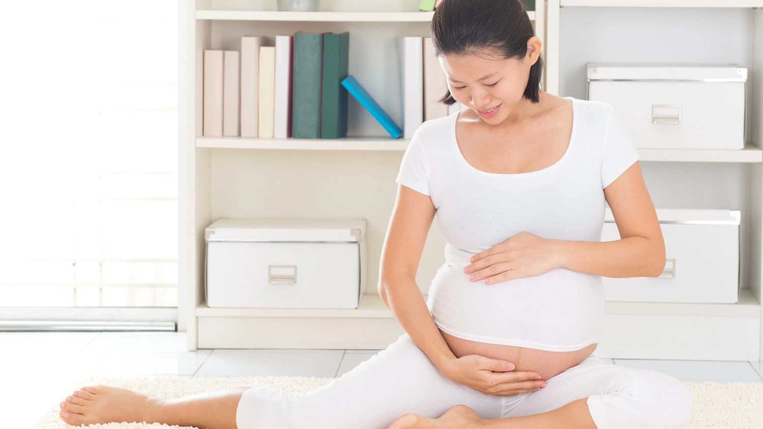 Breathing techniques for labour