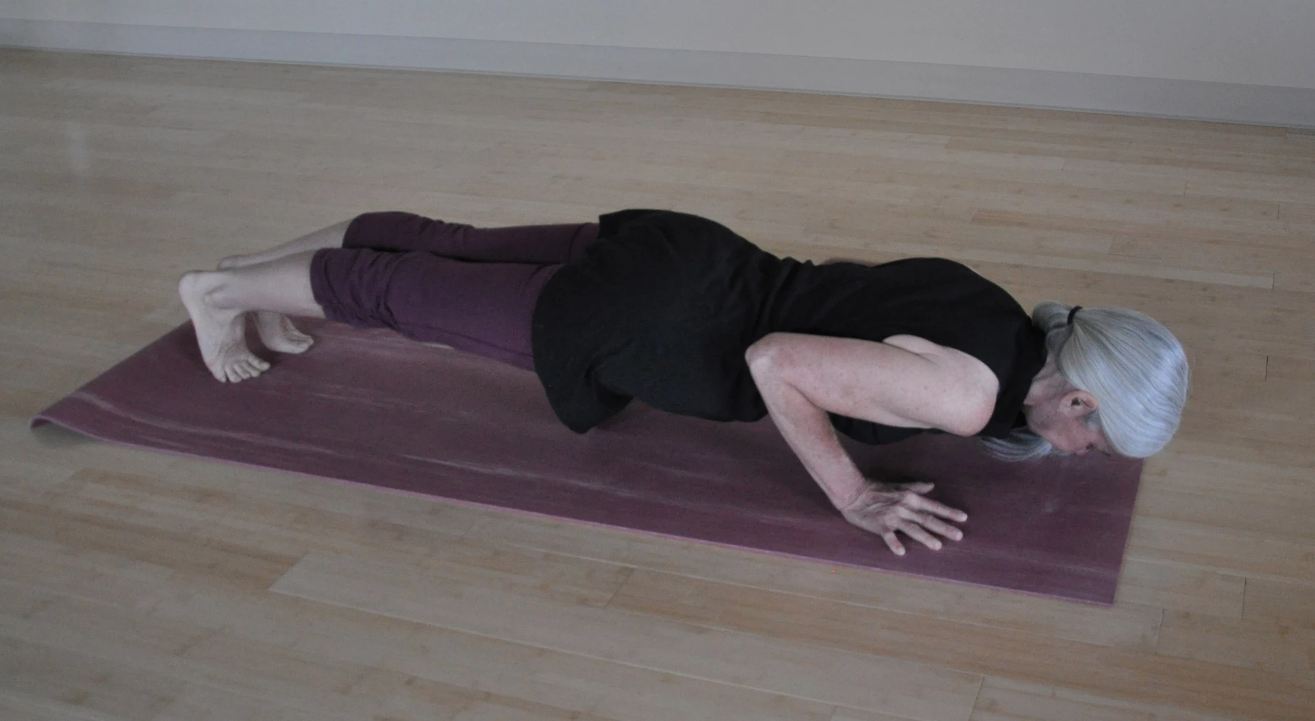 Four-Limbed Staff Pose (Chaturanga Dandasana): steps and benefits- YogaAdi  School