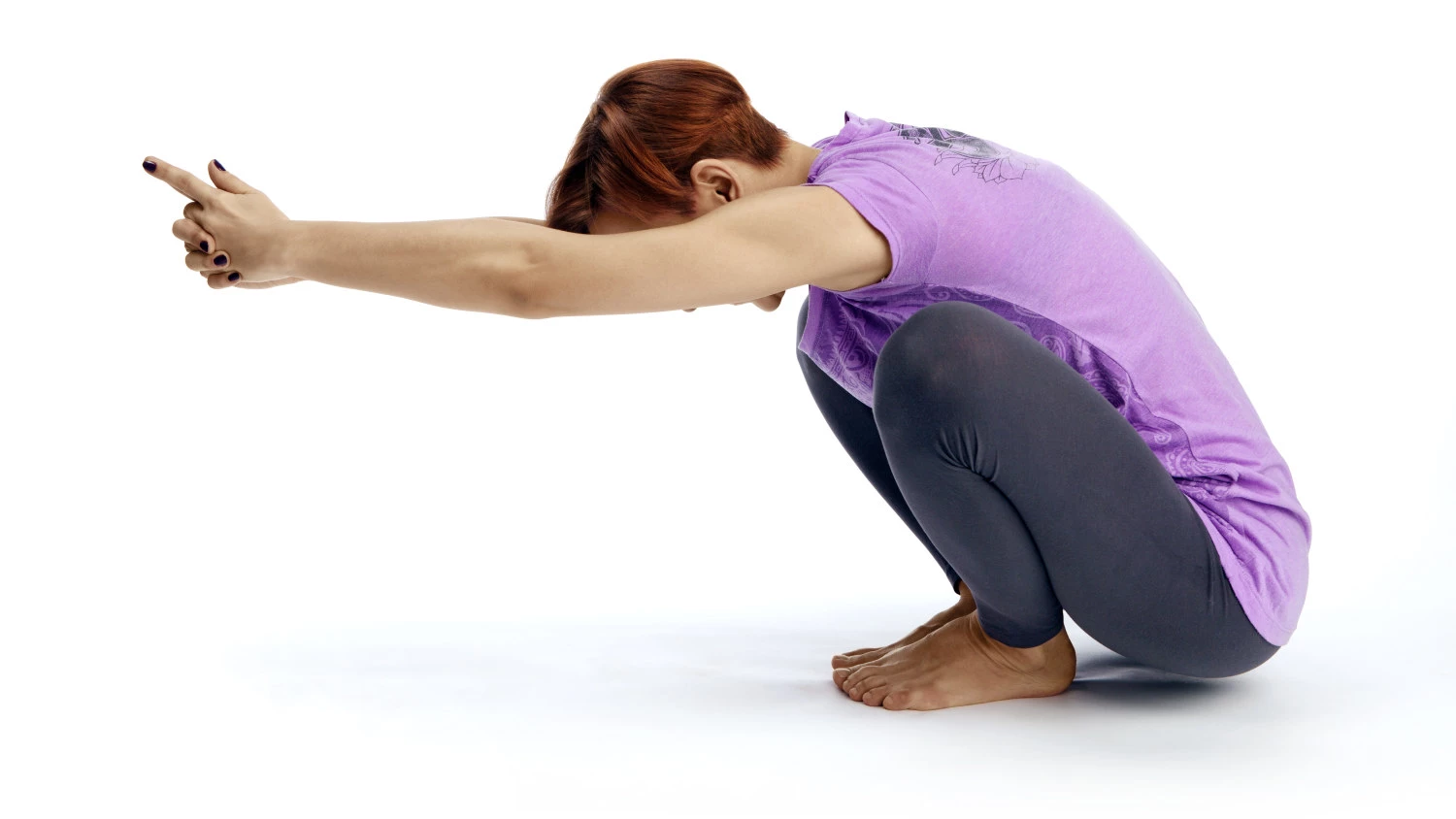 Squat pose - Ekhart Yoga