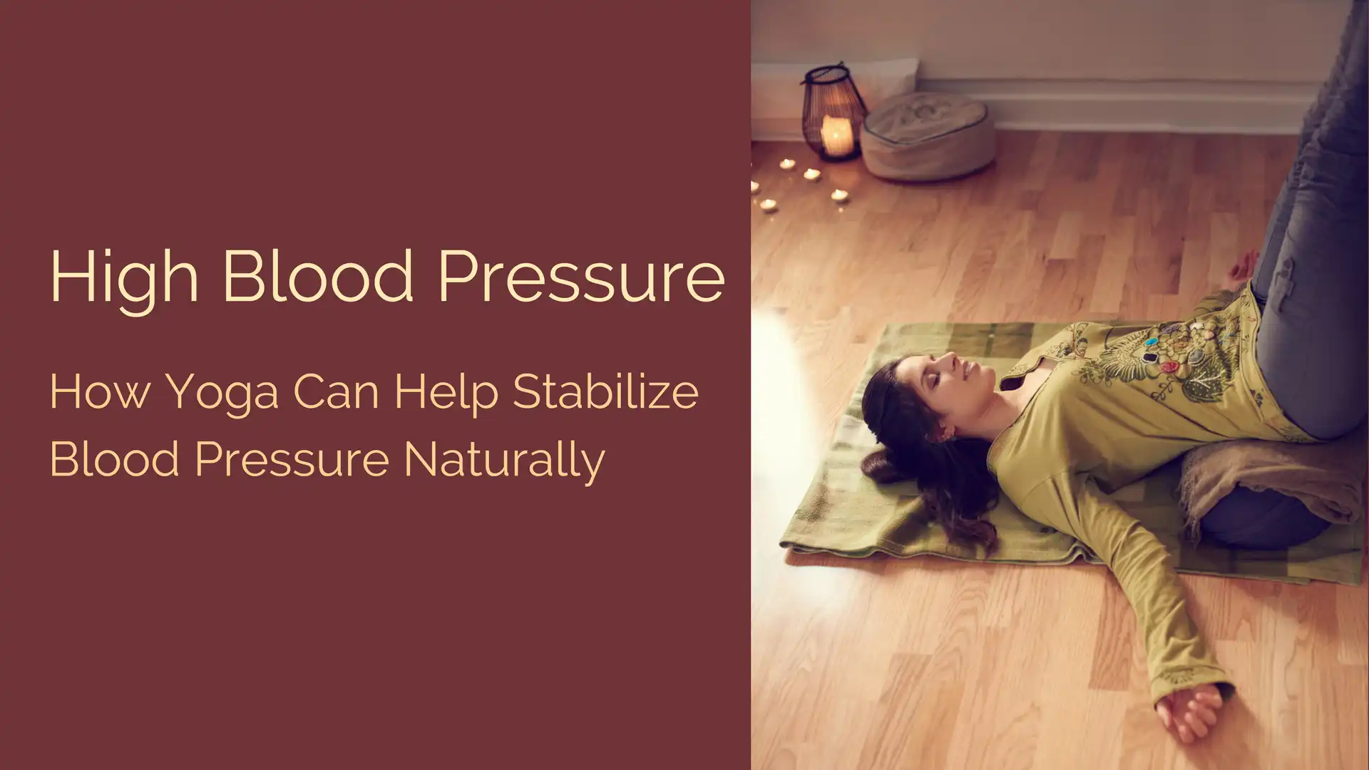 Yoga for High Blood Pressure - Learn Yoga