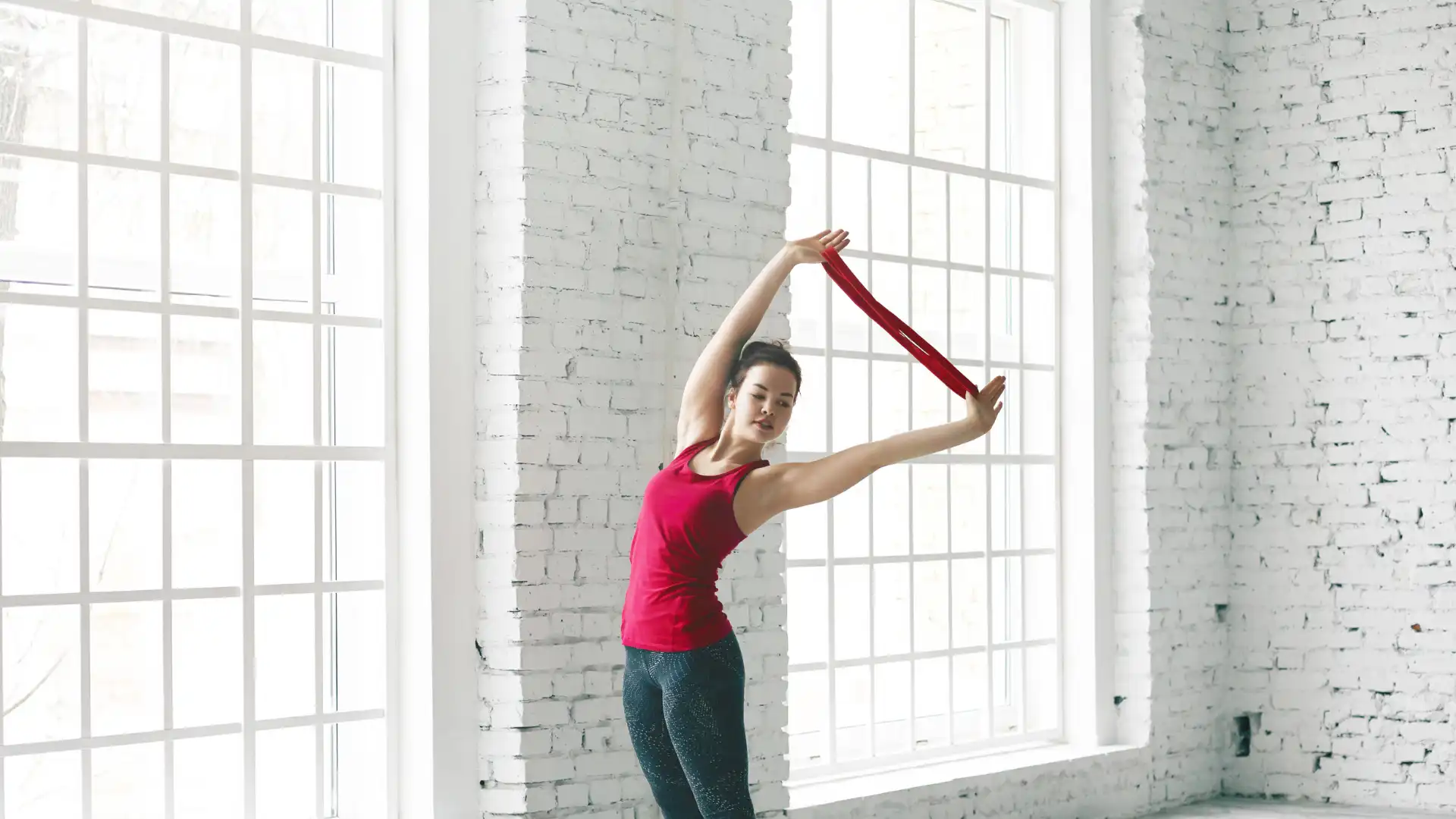 Upper Body Yoga Strap Stretches 