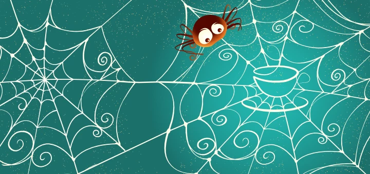 Spiders and caffeine,  effect of caffeine on work, sleep problems and caffeine