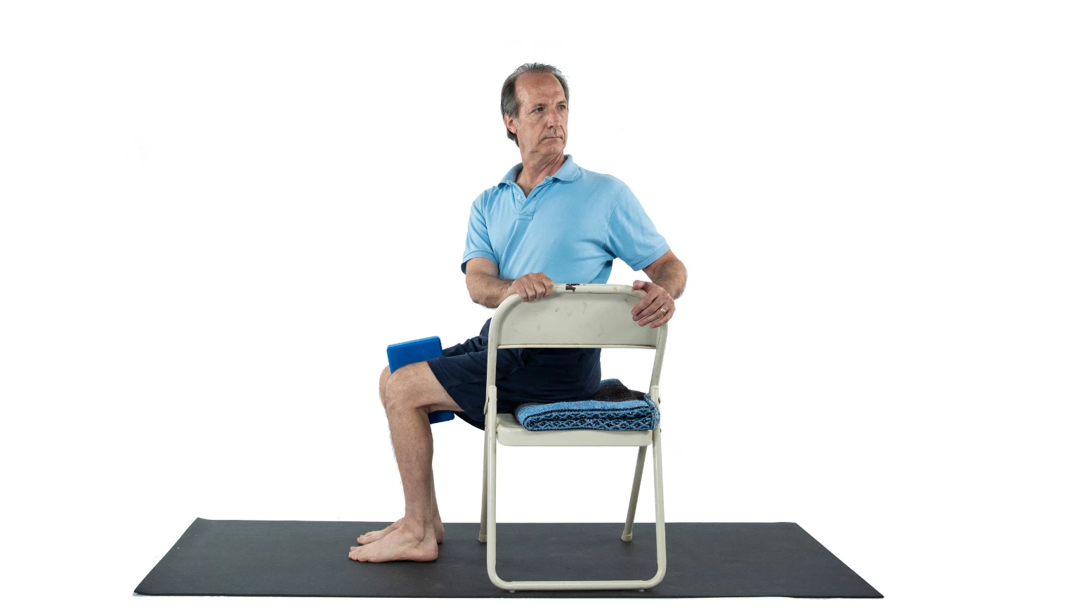 Relax and Energize: A Quick Yoga Twist in a Chair - YogaUOnline