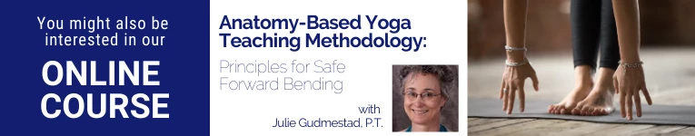 Julie Gudmestad Online Course Safe Forward Bending Banner