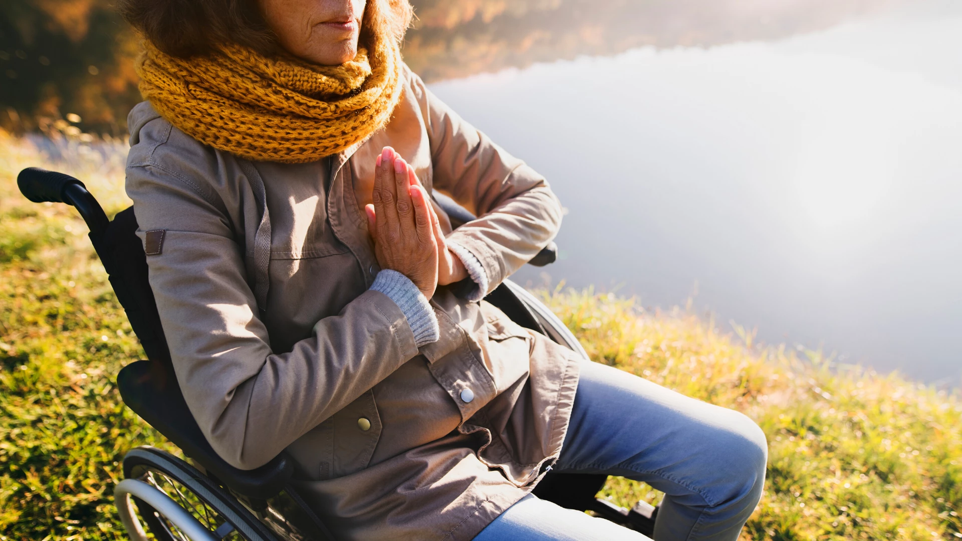 Yoga helps reconnect an ALS patient's disconnected body