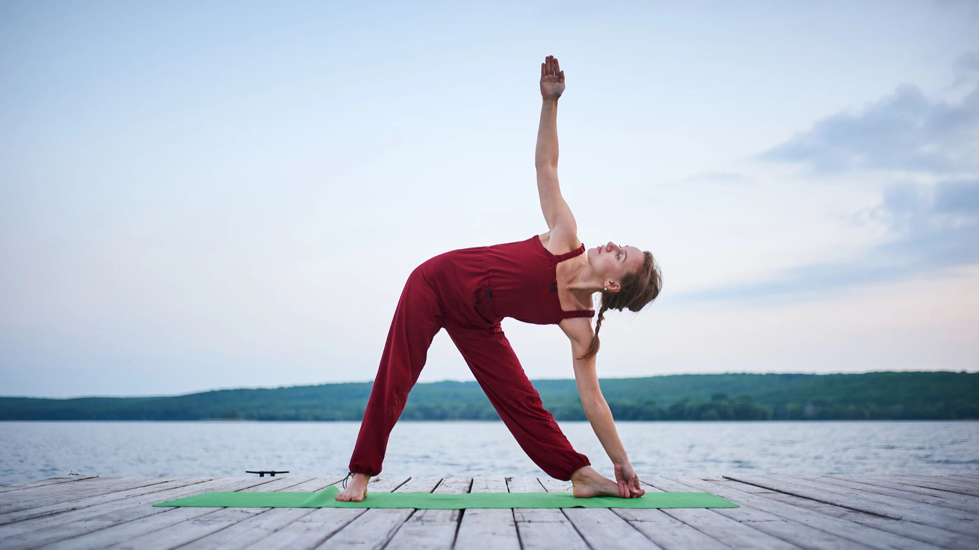 Pose of the Week - Triangle - Garner Pelvic Health