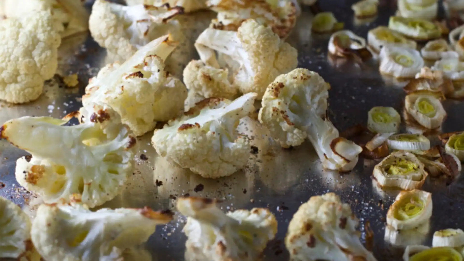 Cauliflower cheese bake.