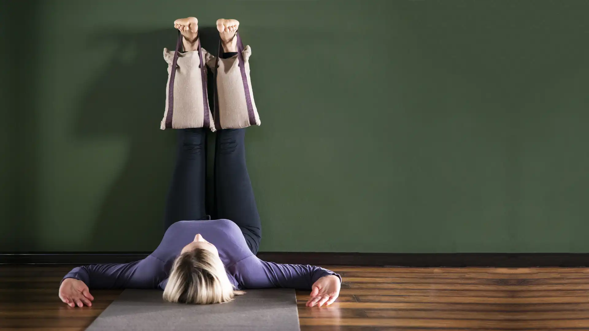 Challenging yoga pose on Craiyon