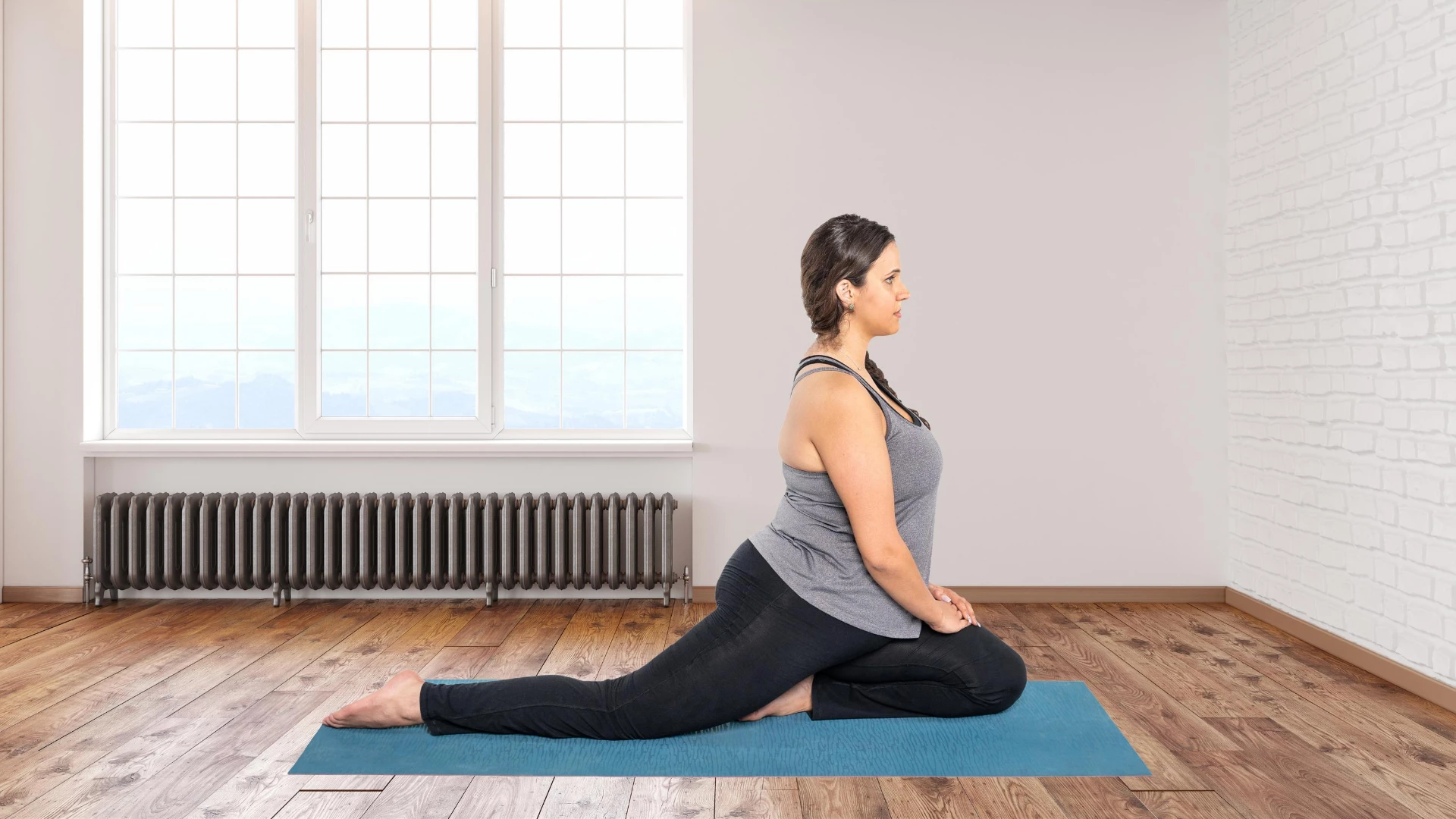 Yoga Fundamentals on Instagram: “Double Pigeon pose (Agnistambhasana) —  also known as Fire Log pose — is unlike many other hip-opening poses in  that it creates …