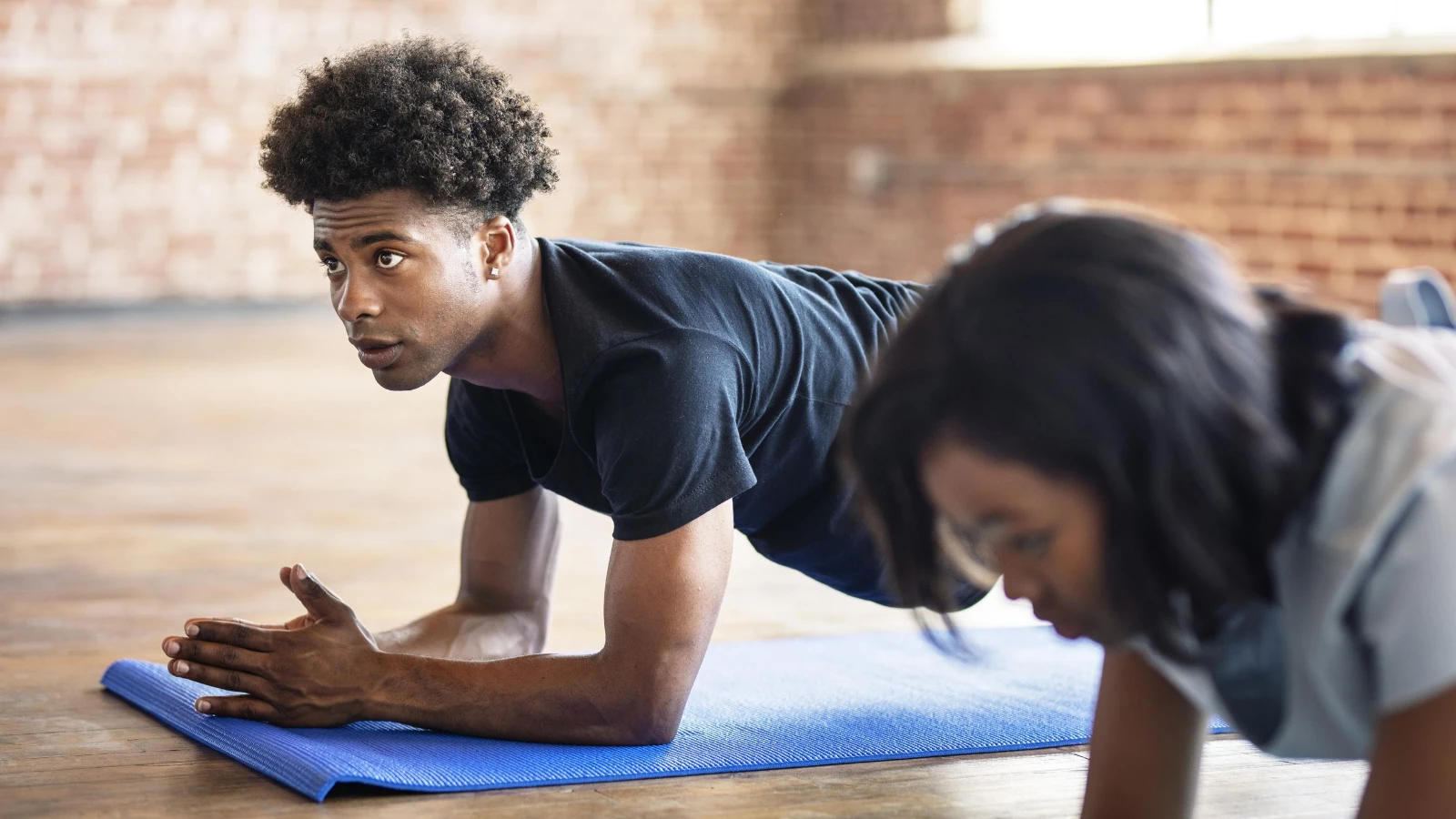 beginner yoga student enjoys the benefits of yoga for stress and anxiety