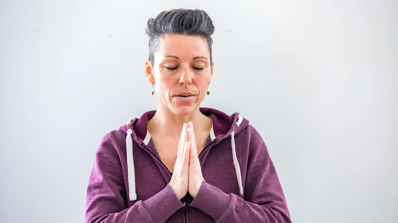 yoga instructor enjoys the benefits of yoga and meditation designed for helping with trauma