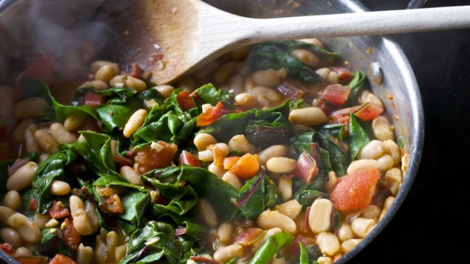 How to cook healthy and tasty chard and white bean ragout