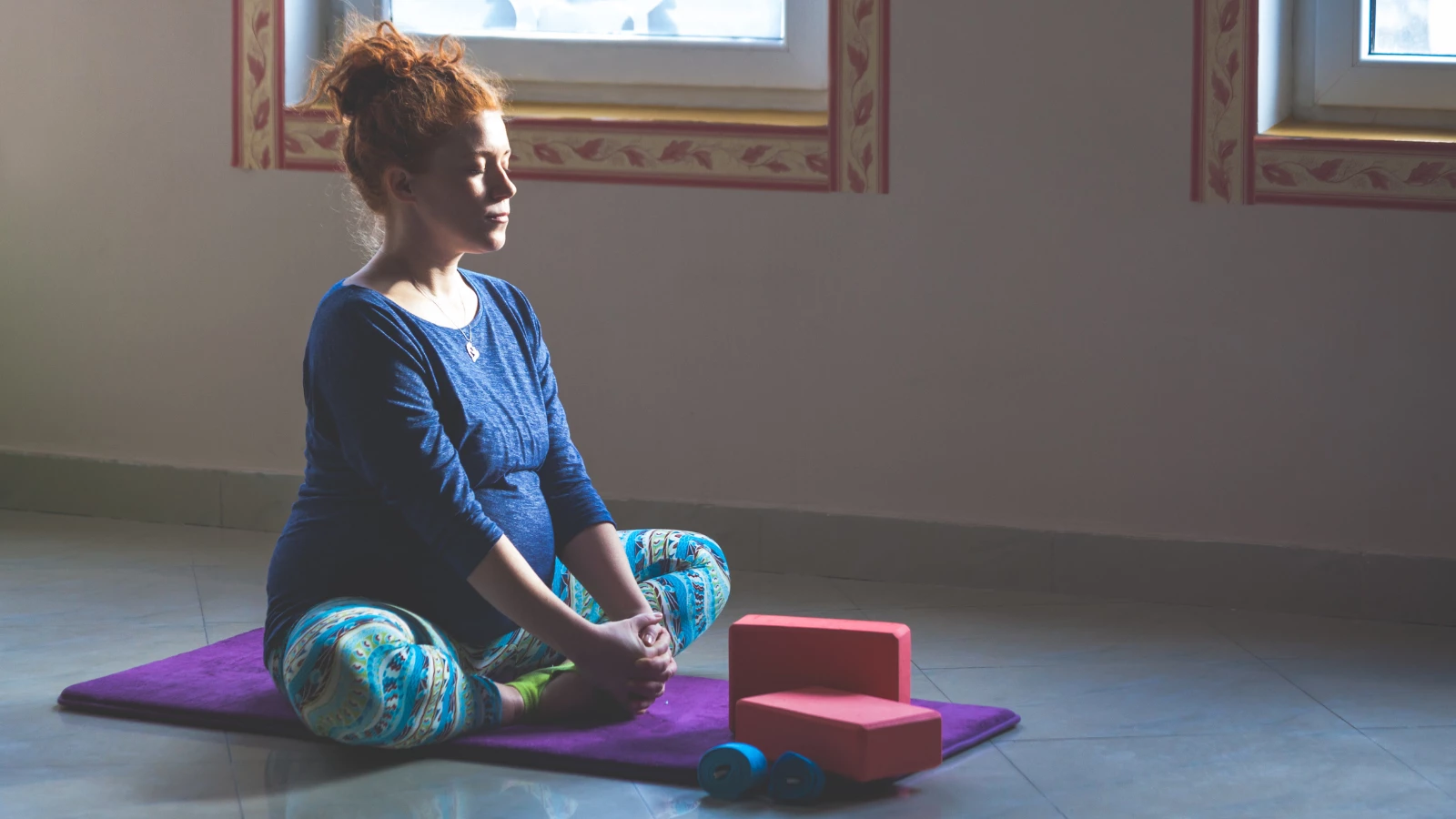 Prenatal yoga practice tips in Bound Angle Pose (Baddha Konasana)