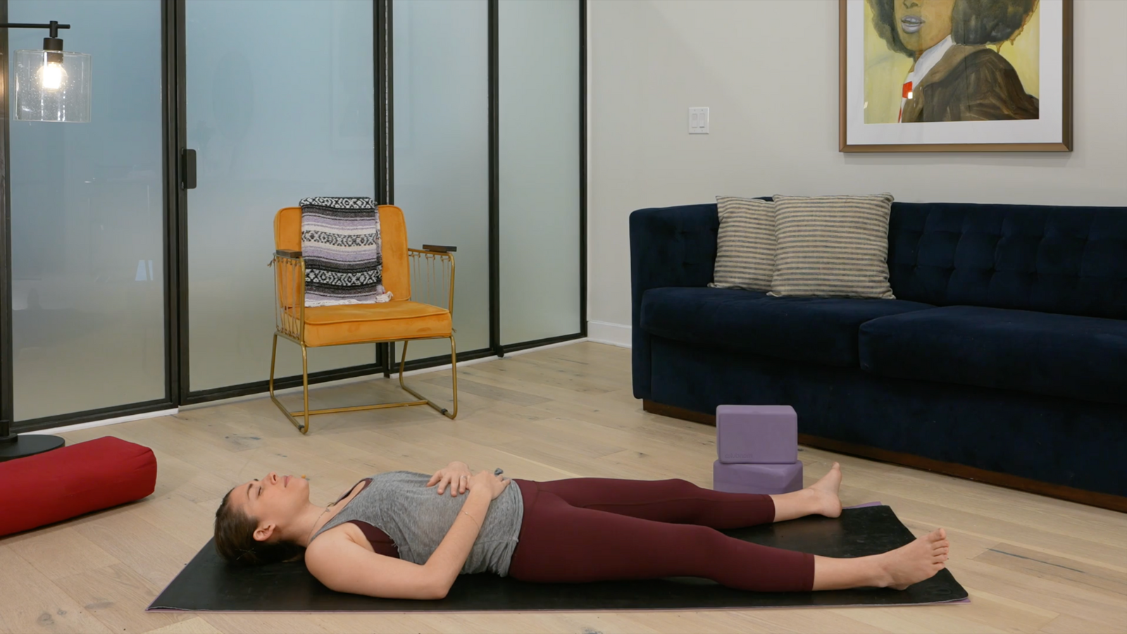 Diaphragmatic Breathing and strengthening the psoas muscle 