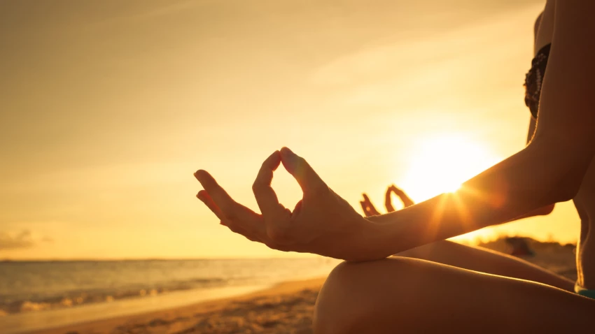 Image of Jnana Mudra that is symbolic of inner knowledge