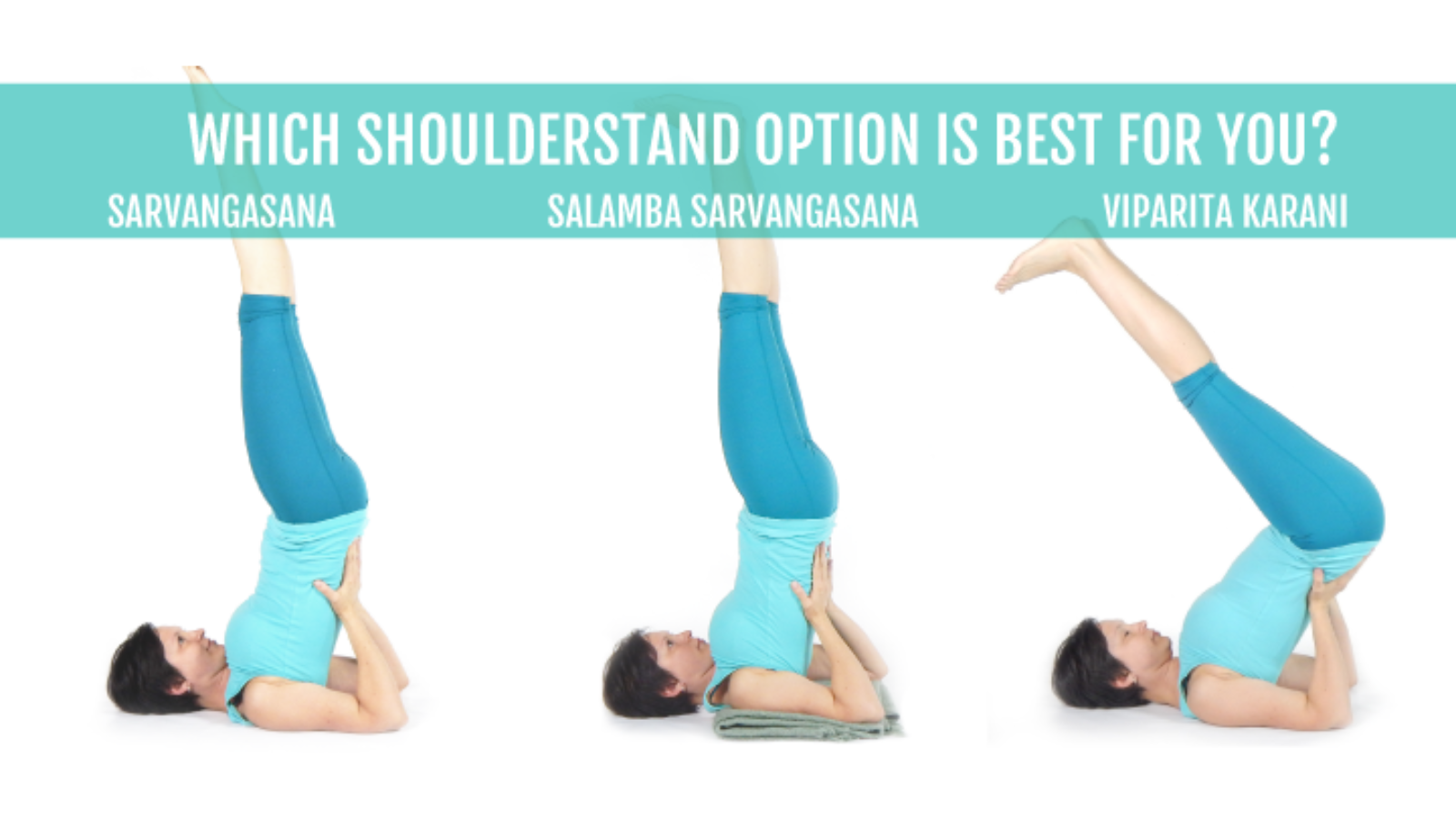 Yoga Pose: Unsupported Shoulderstand | Yoga Pose:YogaClassPlan.com