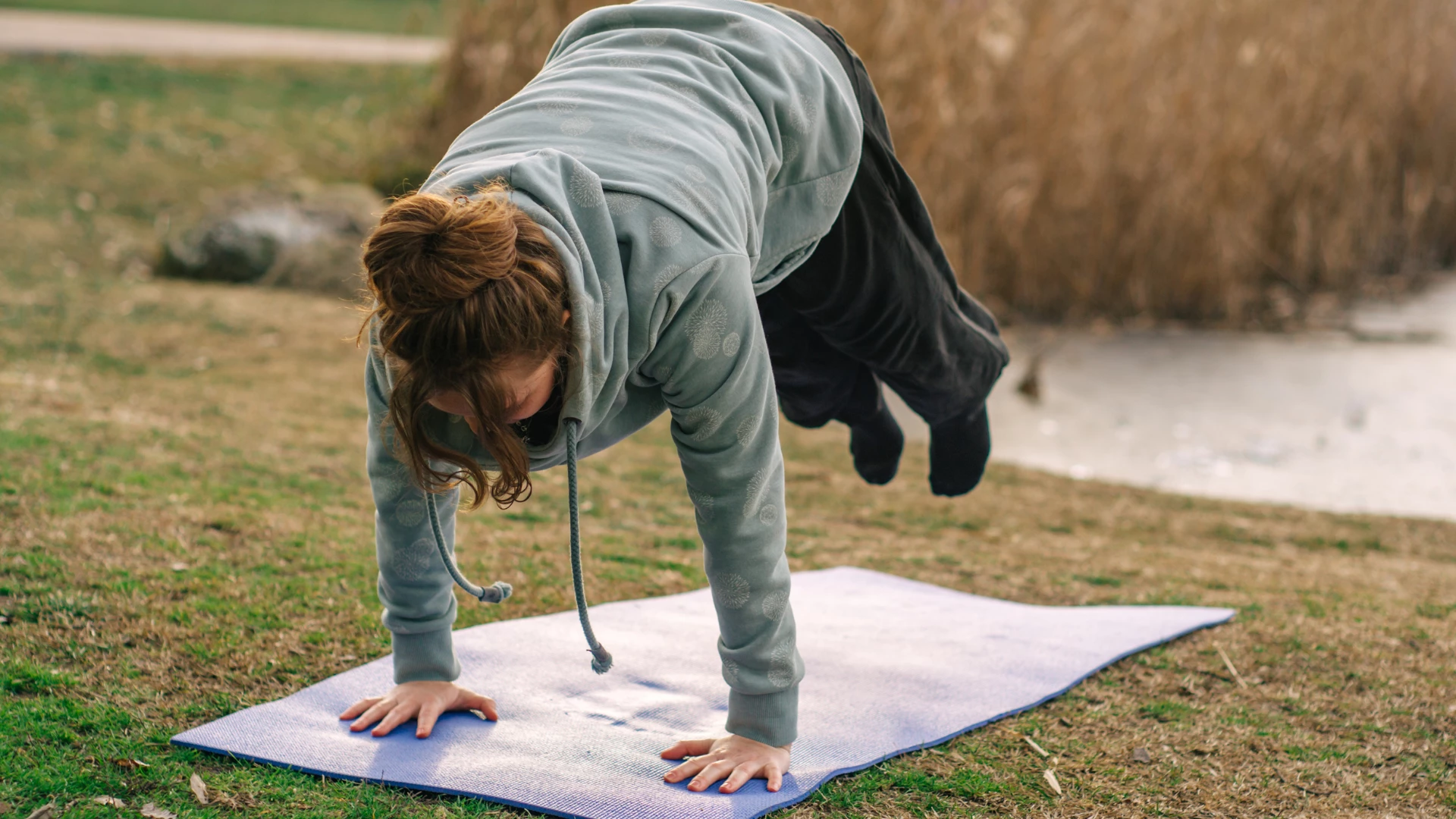 Yoga Forearm Stand Stock Photo - Download Image Now - Adversity