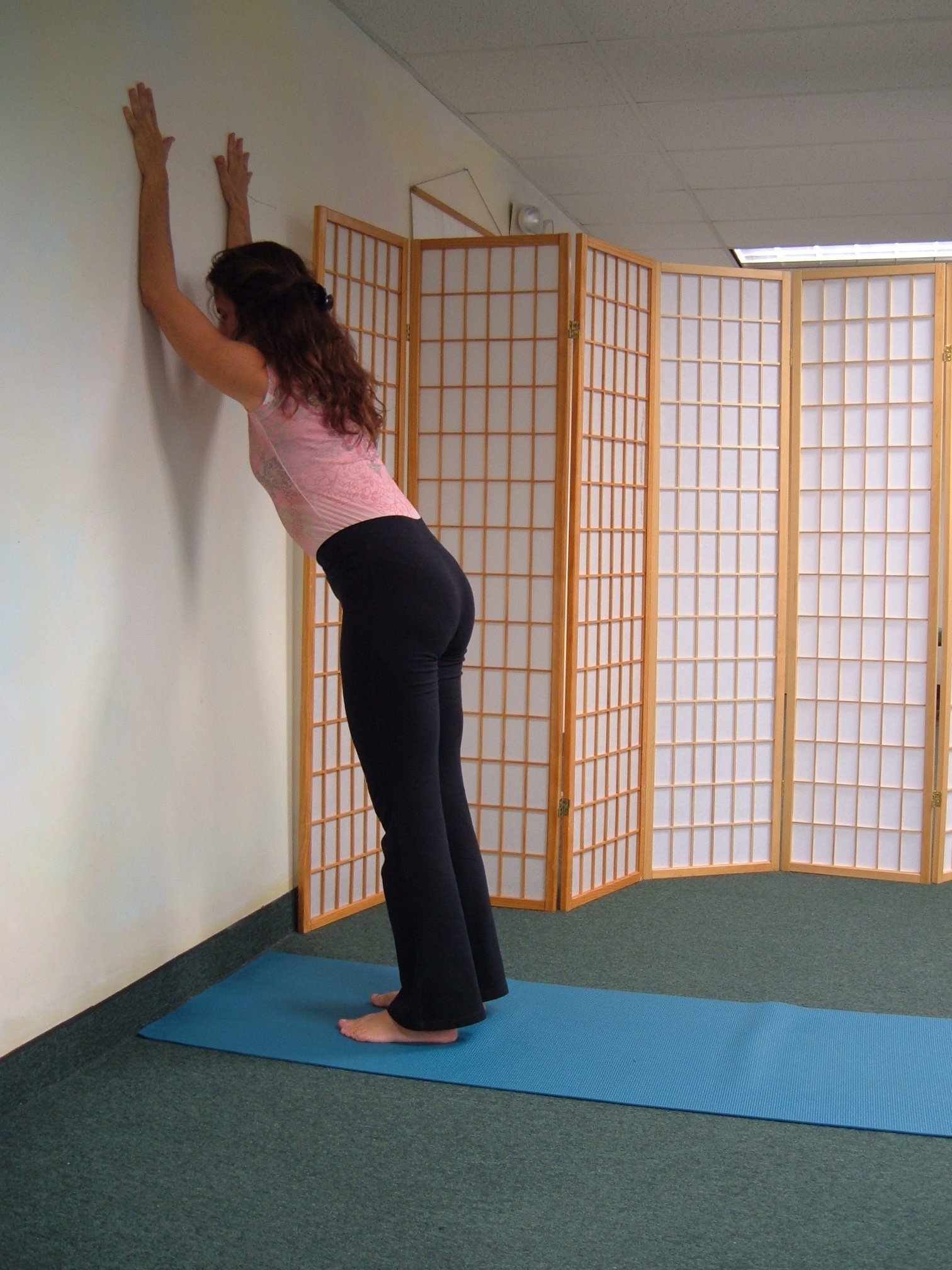 Gentle Yoga at the Wall - Stretches for Lower Back, Hamstrings, Hips &  Inner Thighs (30 Minutes) - YouTube