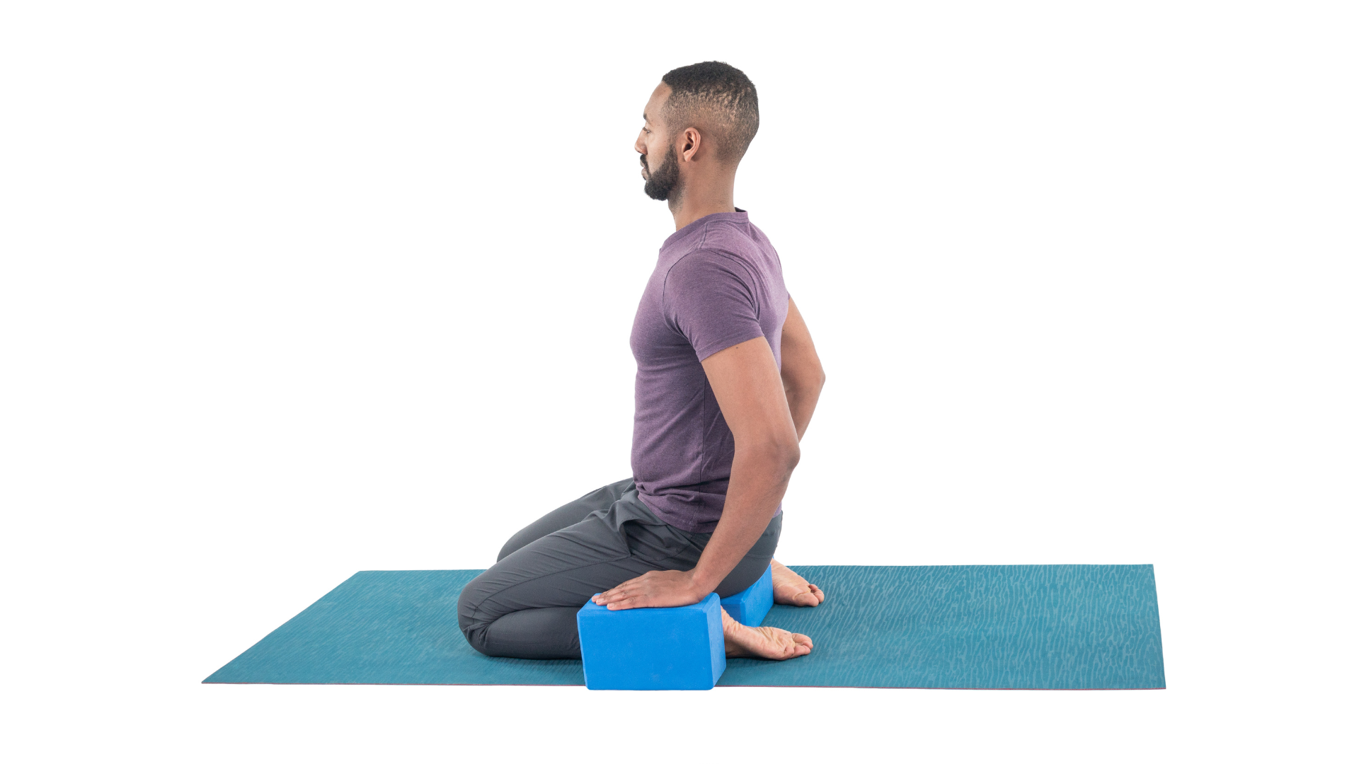 Half-Hero Pose: Television Yoga for Tight Quads - YogaUOnline