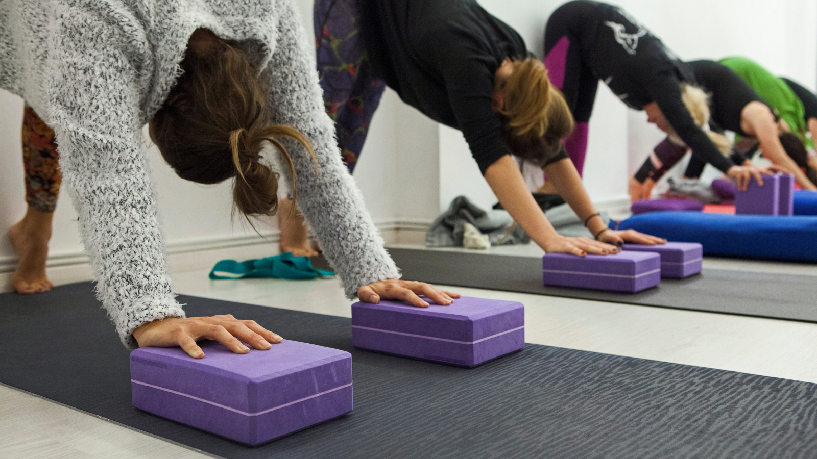 using yoga blocks, Zama Yoga, Yoga Teacher Training