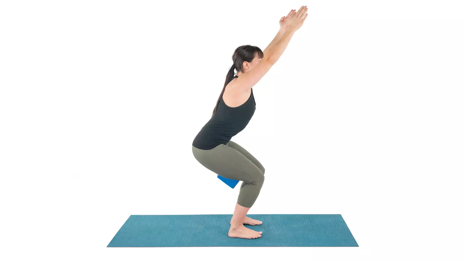 Utkatasana or Chair Pose, Yoga - YouTube