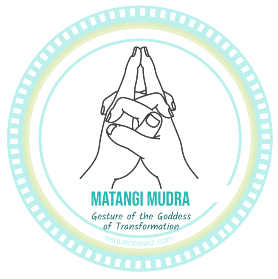 Matangi Mudra is meant to activate Samana Vayu and help with digestion and assimilation