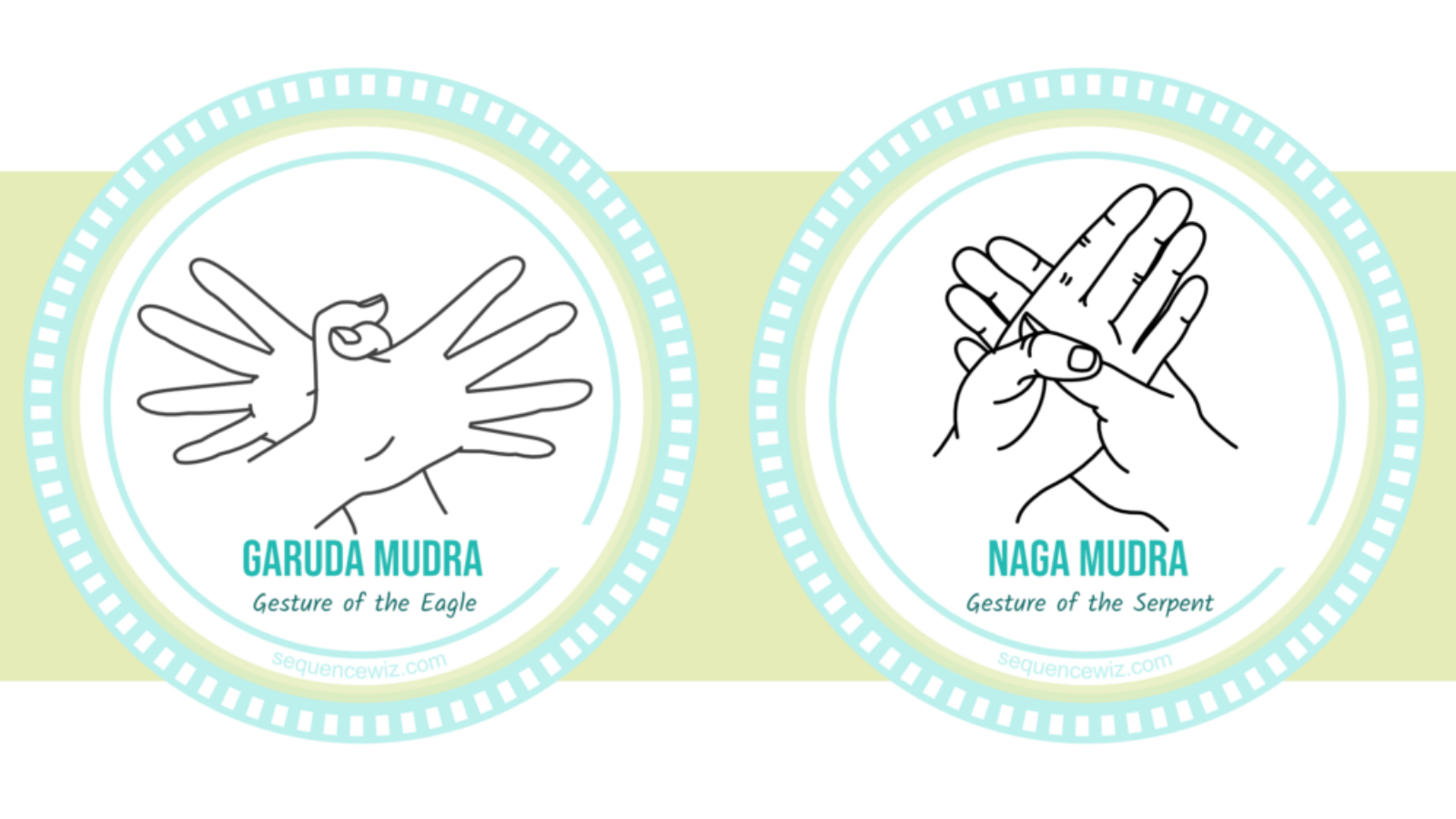 A sense of flight may come with Garuda Mudra , the Naga Mudra, is a tribute to a snake goddess