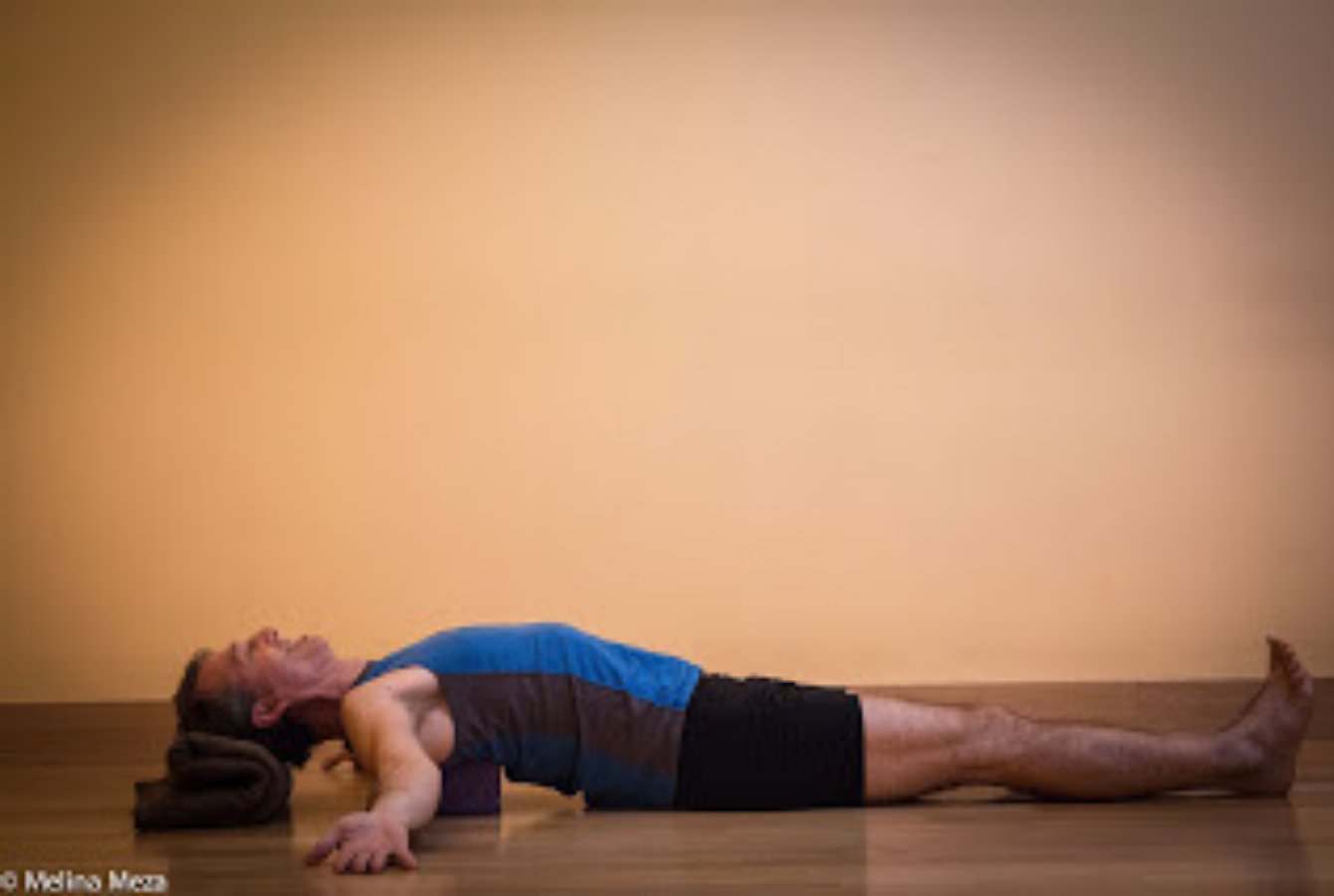 Restorative and passive backbend for back health