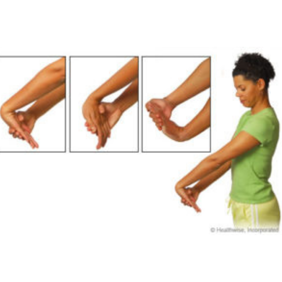 Wrist exercises to protect your wrist and hands in weight bearing poses in yoga practice.