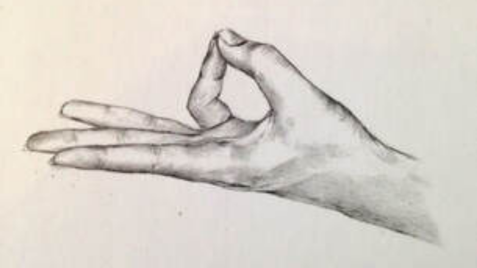 Image depicting the Jala Mudra, the gesture of water