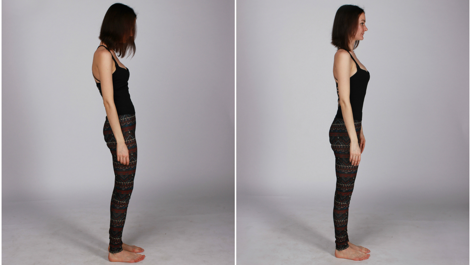 A pelvis jutted forward stance can lead to a rounded back and other health issues.