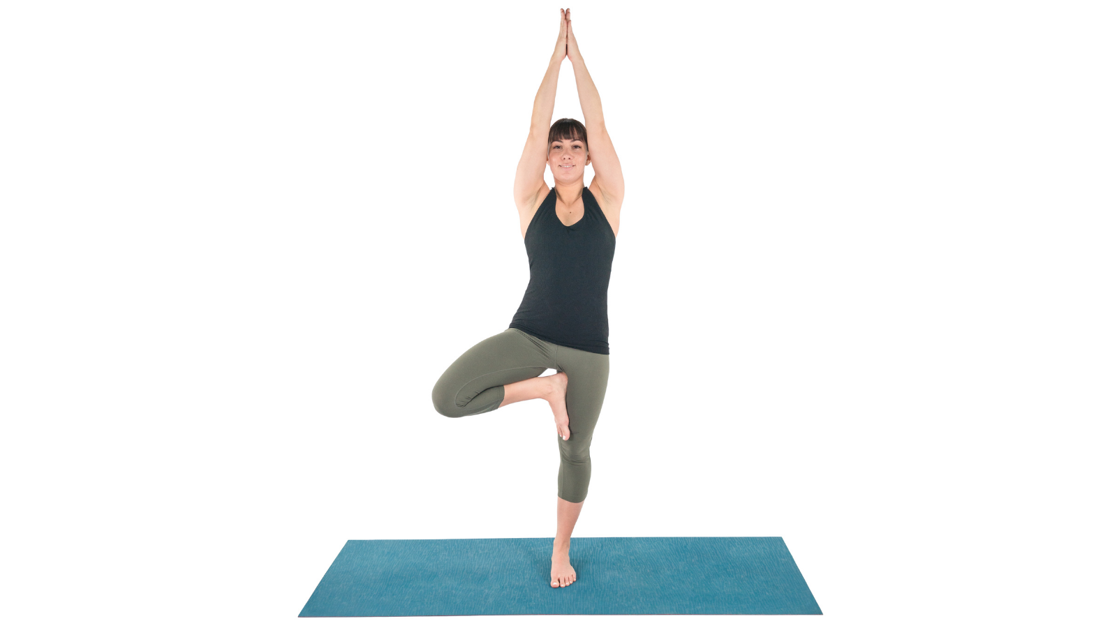 6 variations on tree pose