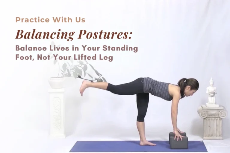 Balance Lives in Your Standing Foot, Not Your Lifted Leg